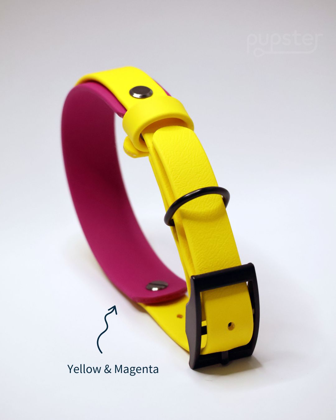 Zgarda galben cu roz, personalizata in functie de preferinte